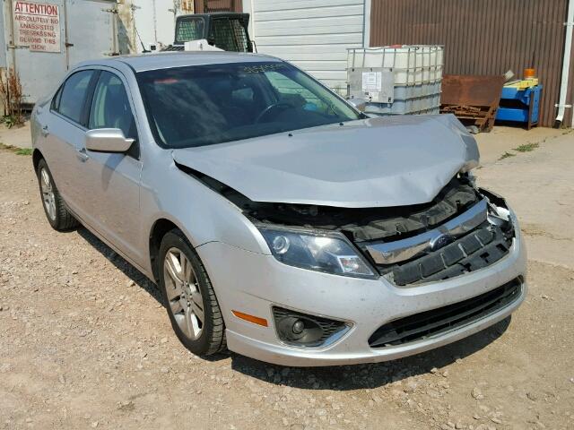 3FAHP0JG8AR389147 - 2010 FORD FUSION SEL SILVER photo 1