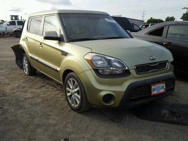 KNDJT2A62D7590628 - 2013 KIA SOUL + GREEN photo 1