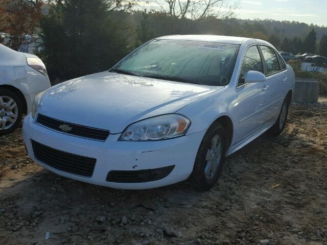 2G1WG5EK4B1176000 - 2011 CHEVROLET IMPALA LT Սպիտակ լուսանկար 2