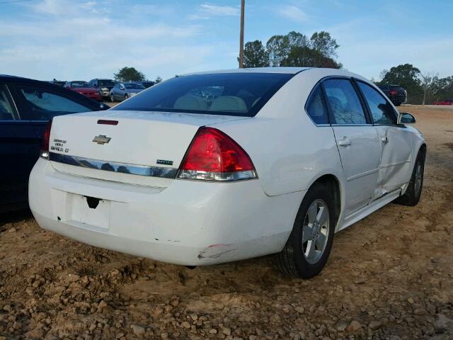 2G1WG5EK4B1176000 - 2011 CHEVROLET IMPALA LT WHITE photo 4