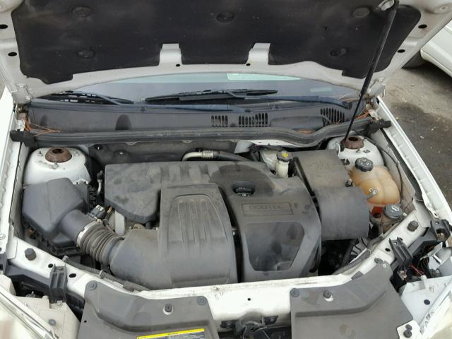 1G1AS58H797268241 - 2009 CHEVROLET COBALT LS WHITE photo 7