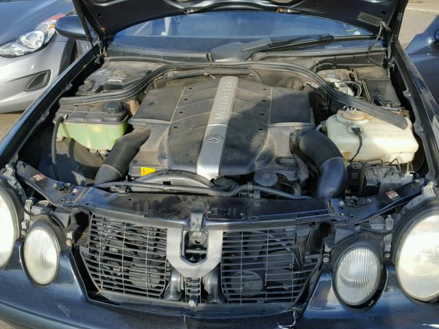 WDBLJ70G0XF064562 - 1999 MERCEDES-BENZ CLK 430 BLUE photo 7