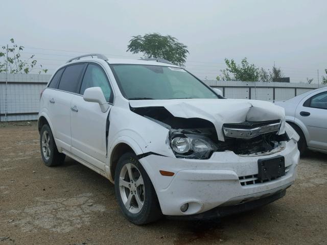 3GNAL3EK4ES556584 - 2014 CHEVROLET CAPTIVA LT WHITE photo 1