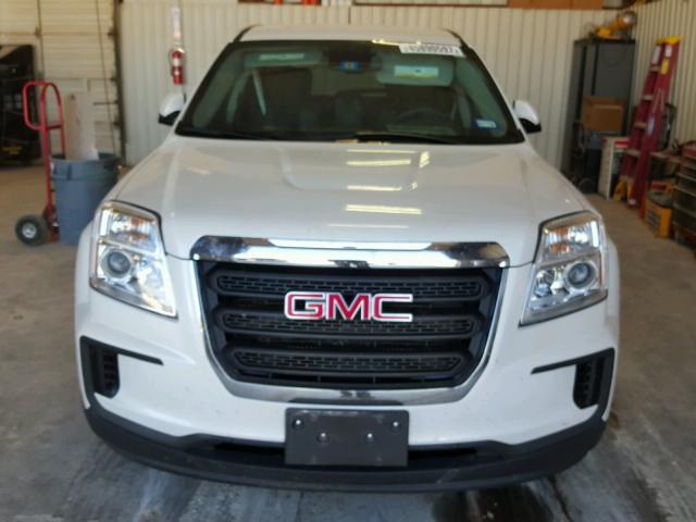 2GKALMEK8G6208243 - 2016 GMC TERRAIN SL WHITE photo 9