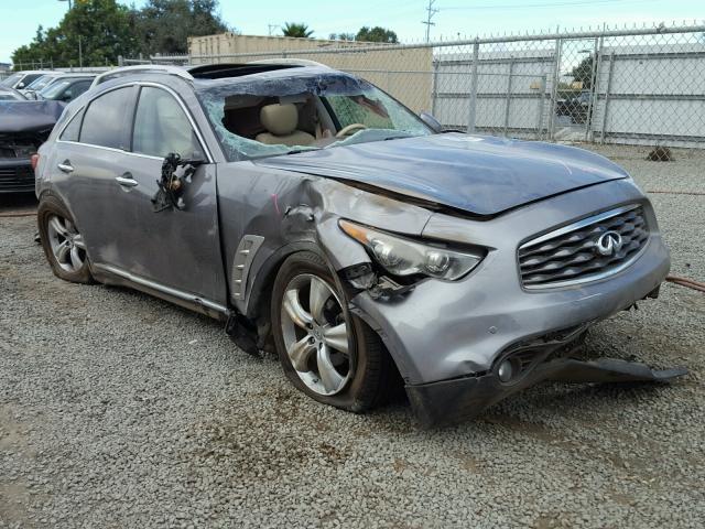 JNRAS18U29M100182 - 2009 INFINITI FX35 GRAY photo 1