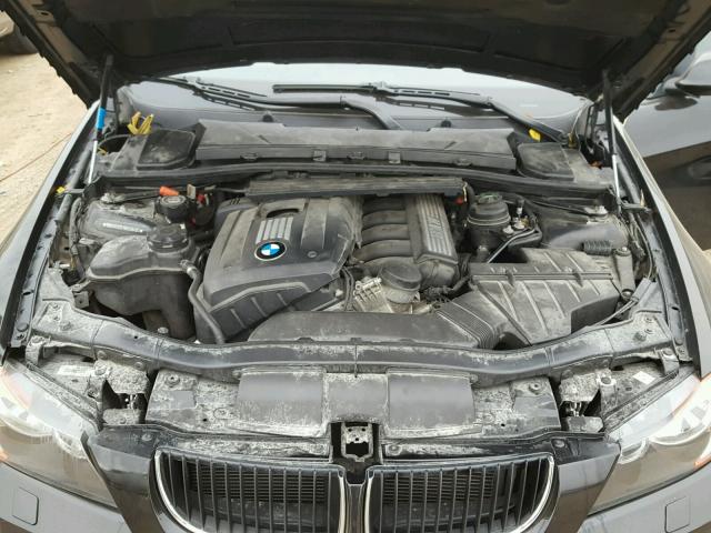 WBAVC93518K036494 - 2008 BMW 328 XI BLACK photo 7