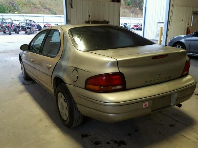 1B3EJ46C3YN237707 - 2000 DODGE STRATUS SILVER photo 3