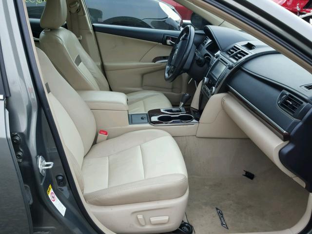 4T4BF1FK4CR216373 - 2012 TOYOTA CAMRY BASE CHARCOAL photo 5