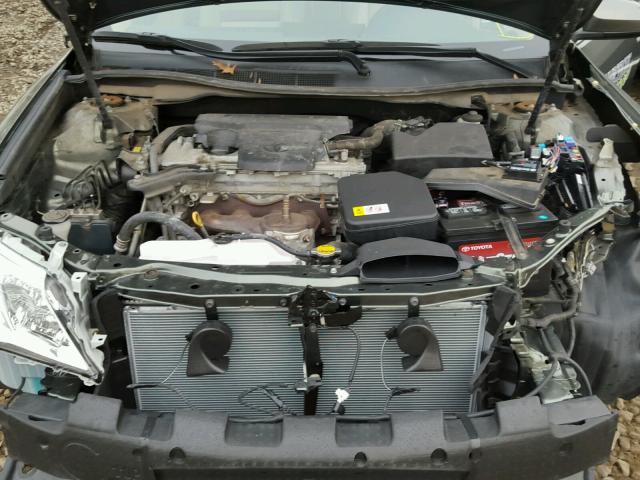 4T4BF1FK4CR216373 - 2012 TOYOTA CAMRY BASE CHARCOAL photo 7