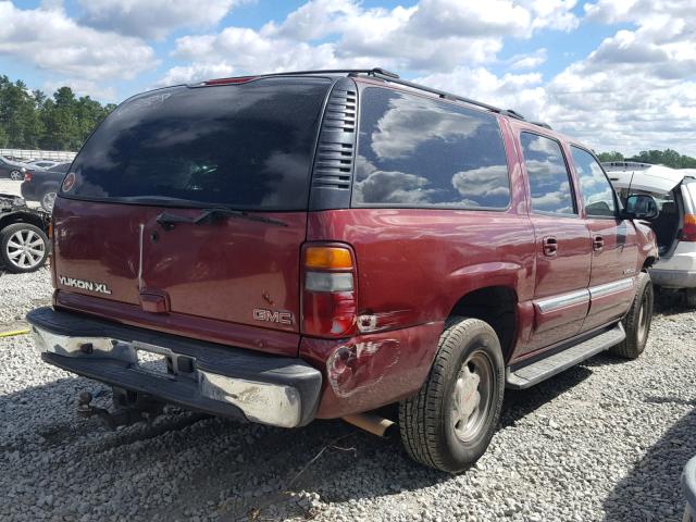 1GKEC16Z22J256358 - 2002 GMC YUKON XL C MAROON photo 4