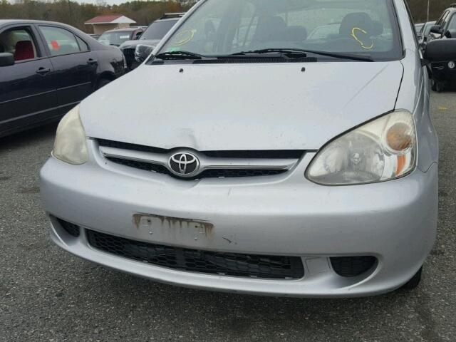 JTDBT123450360456 - 2005 TOYOTA ECHO SILVER photo 9