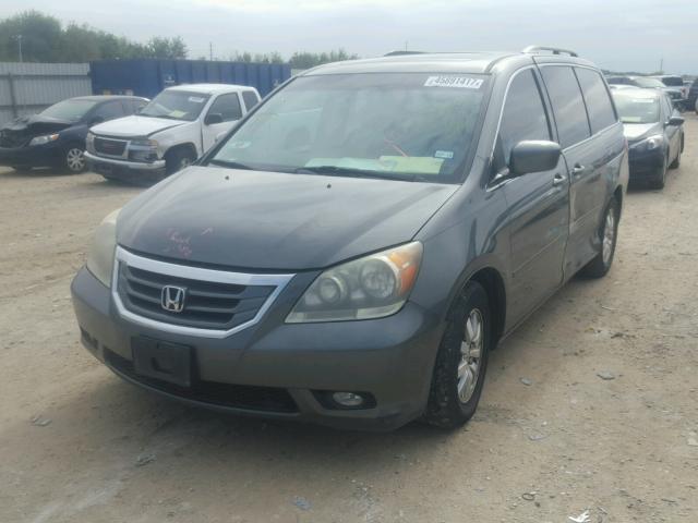 5FNRL38798B084494 - 2008 HONDA ODYSSEY EX GRAY photo 2