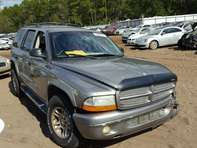 1B4HS28ZX1F506832 - 2001 DODGE DURANGO GRAY photo 1