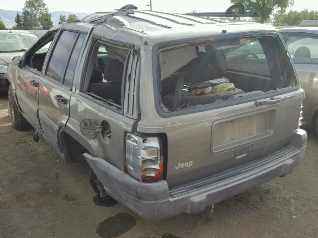 1J4FX58S7VC561546 - 1997 JEEP GRAND CHER BROWN photo 3