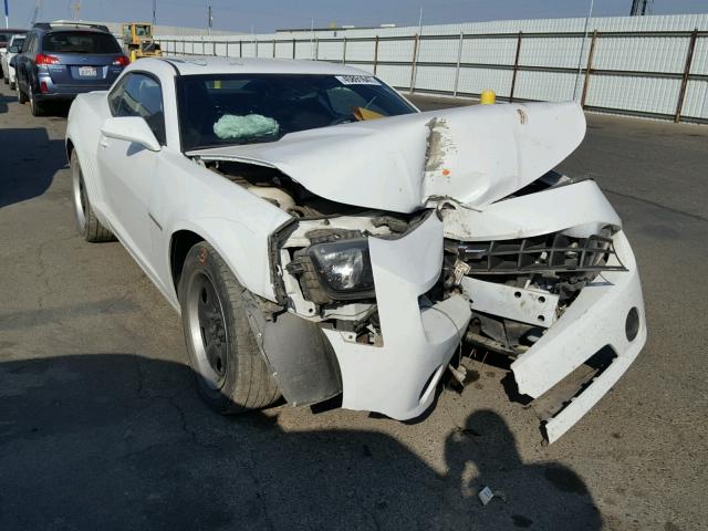 2G1FA1E30C9163122 - 2012 CHEVROLET CAMARO LS WHITE photo 1