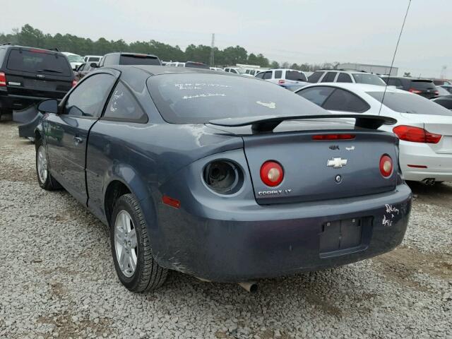 1G1AL15F867647060 - 2006 CHEVROLET COBALT LT BLUE photo 3