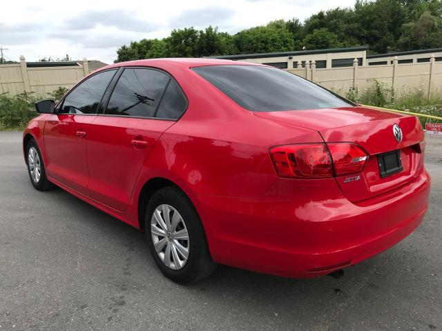 3VW2K7AJ5DM383260 - 2013 VOLKSWAGEN JETTA BASE RED photo 3