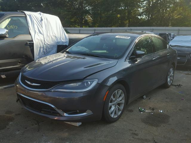 1C3CCCCG8FN519442 - 2015 CHRYSLER 200 C GRAY photo 2