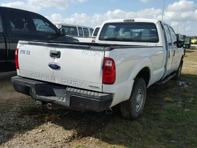 1FT7W2A65CEA02121 - 2012 FORD F250 SUPER WHITE photo 4