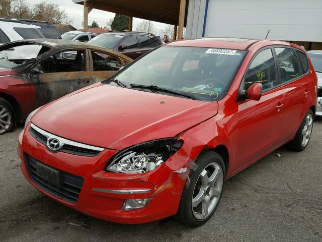 KMHDC86EX9U041005 - 2009 HYUNDAI ELANTRA TO RED photo 2