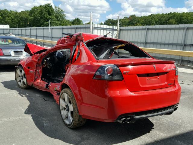 6G2EC57Y28L135889 - 2008 PONTIAC G8 GT RED photo 3