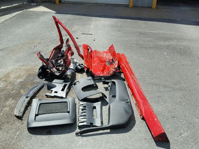 6G2EC57Y28L135889 - 2008 PONTIAC G8 GT RED photo 9