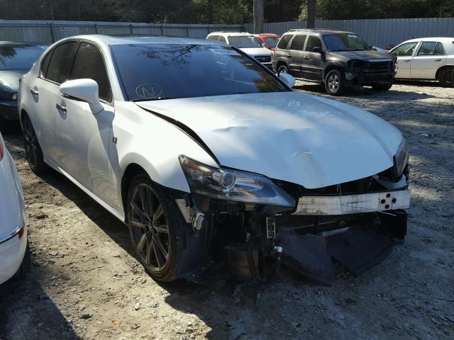 JTHCE1BL2D5011035 - 2013 LEXUS GS 350 WHITE photo 1