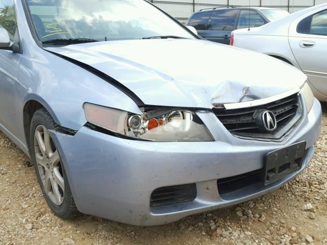 JH4CL96855C029424 - 2005 ACURA TSX BLUE photo 9