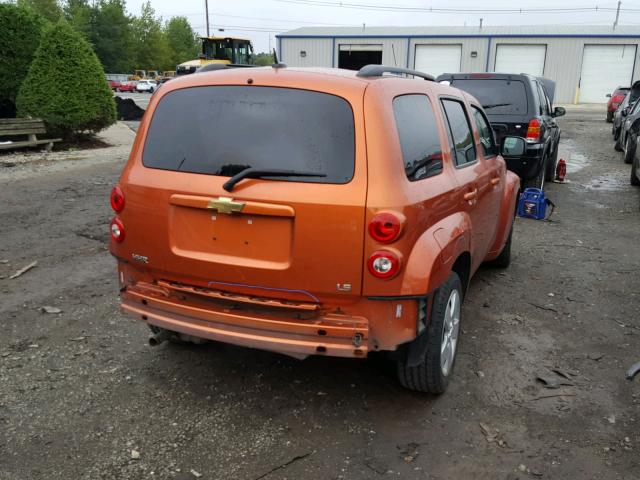 3GNCA13D58S709758 - 2008 CHEVROLET HHR LS 橙色 照片 4