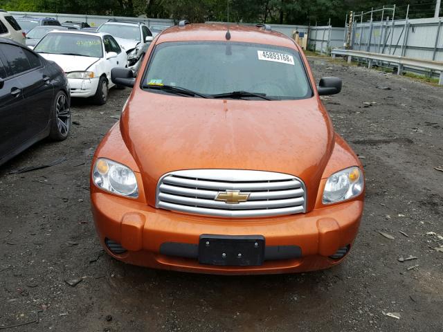 3GNCA13D58S709758 - 2008 CHEVROLET HHR LS 橙色 照片 9