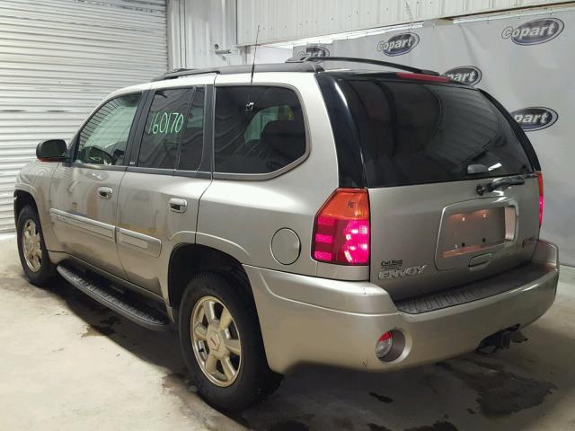 1GKDS13SX22407432 - 2002 GMC ENVOY SILVER photo 3