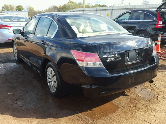 1HGCP25368A110730 - 2008 HONDA ACCORD BLACK photo 3