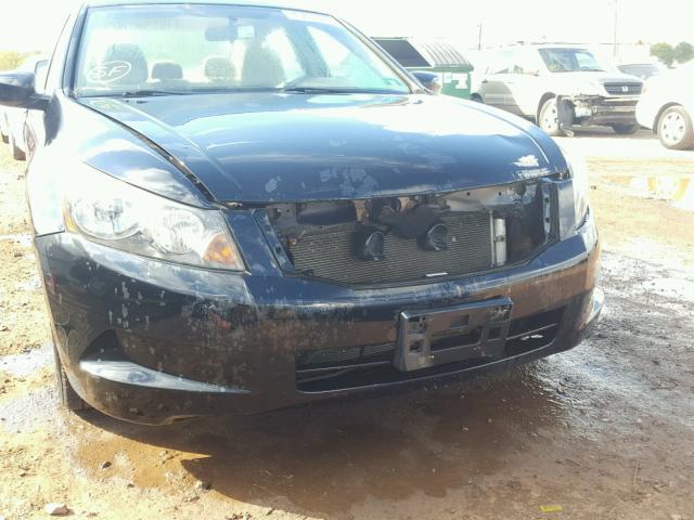 1HGCP25368A110730 - 2008 HONDA ACCORD BLACK photo 9