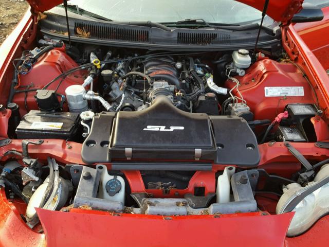 2G1FP22G6W2151209 - 1998 CHEVROLET CAMARO Z28 RED photo 7