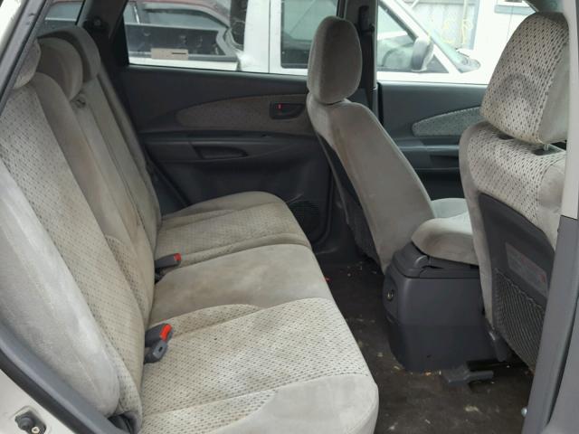 KM8JN72D95U135813 - 2005 HYUNDAI TUCSON GLS SILVER photo 6