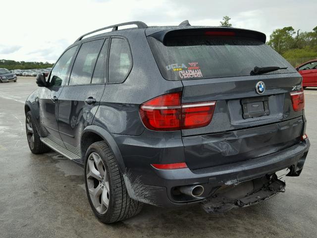 5UXZW0C50CL668802 - 2012 BMW X5 XDRIVE3 GRAY photo 3