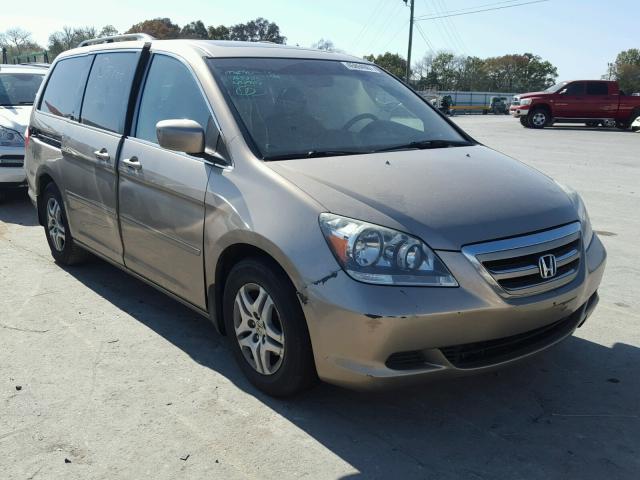 5FNRL38706B430963 - 2006 HONDA ODYSSEY EX GOLD photo 1