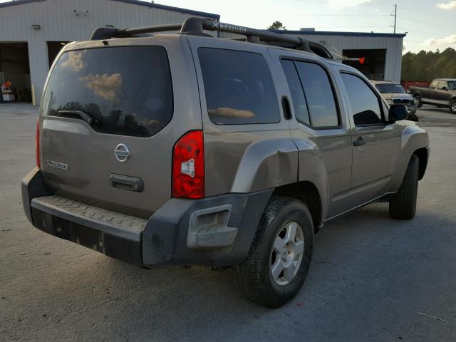 5N1AN08U77C532878 - 2007 NISSAN XTERRA OFF GRAY photo 4