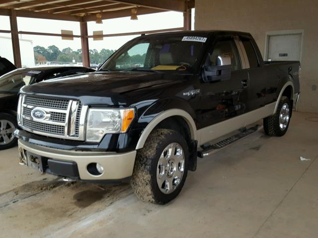 1FTPX14VX9FA09675 - 2009 FORD F150 SUPER BLACK photo 2