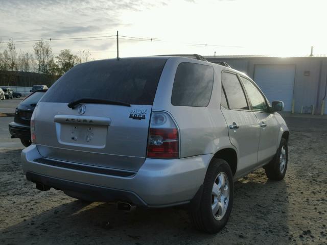 2HNYD18226H504440 - 2006 ACURA MDX SILVER photo 4