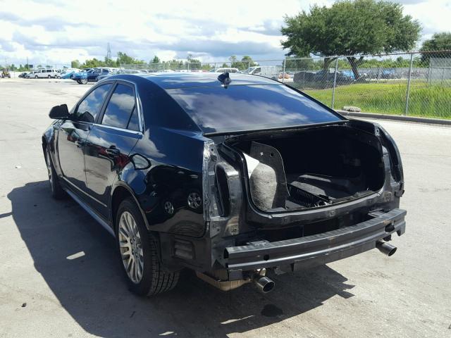 1G6DP5EV5A0115843 - 2010 CADILLAC CTS PREMIU BLACK photo 3