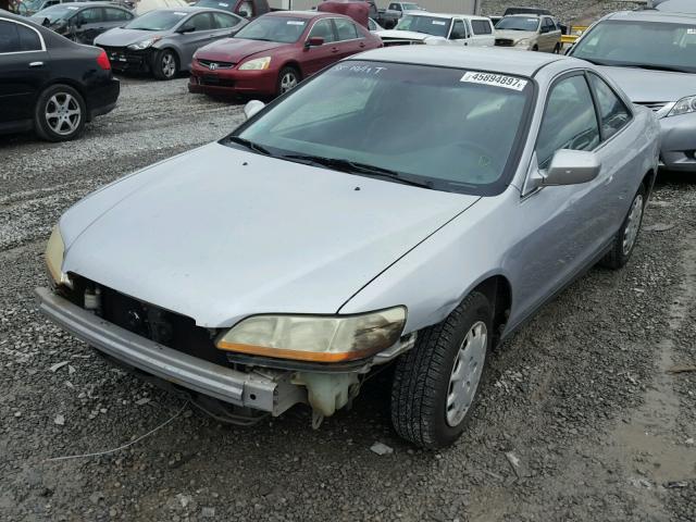 1HGCG31491A025908 - 2001 HONDA ACCORD SILVER photo 2