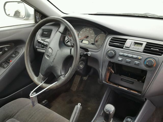 1HGCG31491A025908 - 2001 HONDA ACCORD SILVER photo 9