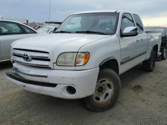 5TBRN34173S345386 - 2003 TOYOTA TUNDRA WHITE photo 2