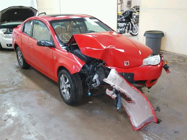 1G8AM12F45Z145894 - 2005 SATURN ION LEVEL RED photo 1