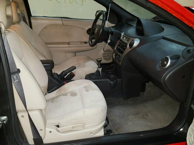 1G8AM12F45Z145894 - 2005 SATURN ION LEVEL RED photo 5