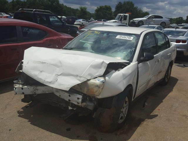 1G1ZS51F16F249309 - 2006 CHEVROLET MALIBU LS თეთრი ფოტო 2