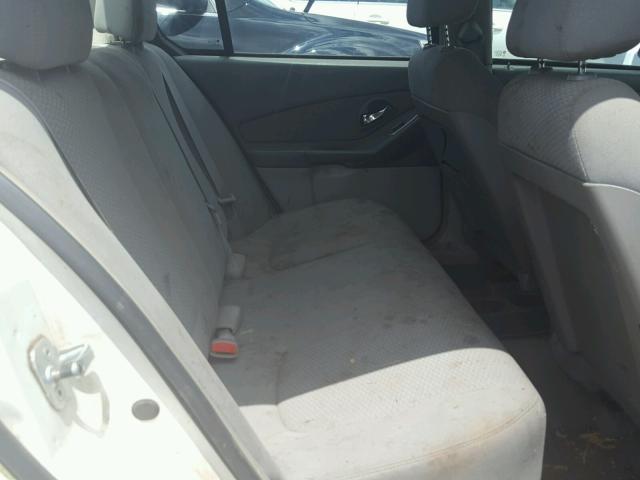 1G1ZS51F16F249309 - 2006 CHEVROLET MALIBU LS თეთრი ფოტო 6