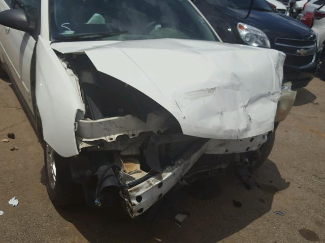 1G1ZS51F16F249309 - 2006 CHEVROLET MALIBU LS თეთრი ფოტო 9