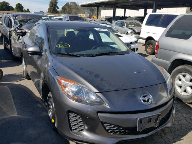 JM1BL1V8XC1663983 - 2012 MAZDA 3 I CHARCOAL photo 1